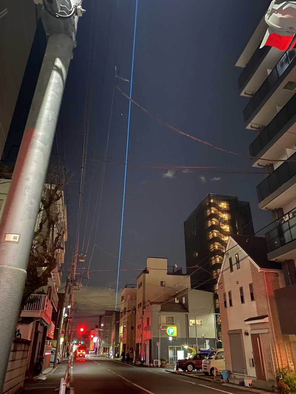 Architect W500B ランドマークレーザー　スカイレーザー　超強力サーチライト　光のオブジェ