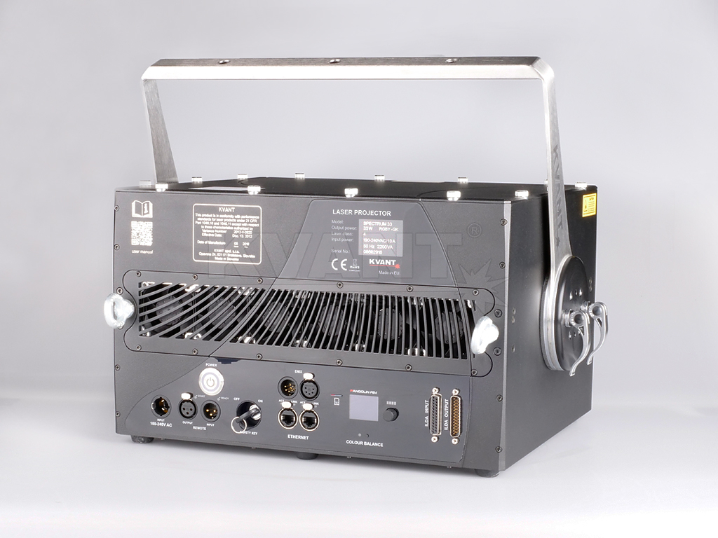 KVANT laser ATOM 33W RGBY Low divergence