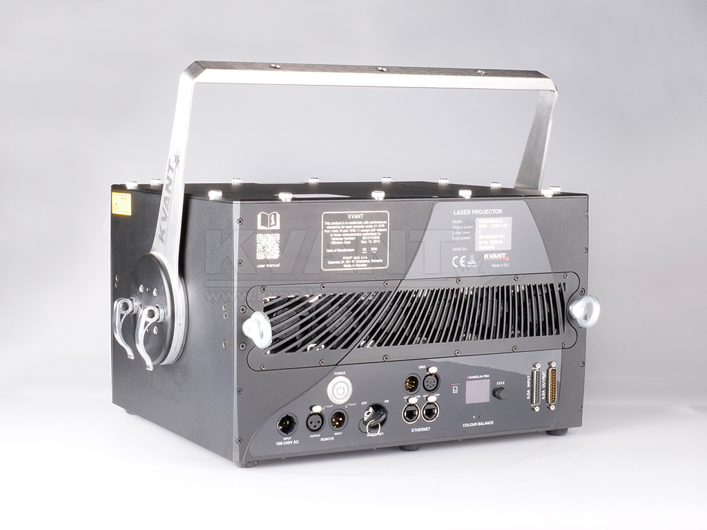 KVANT laser ATOM 33W RGBY Low divergence