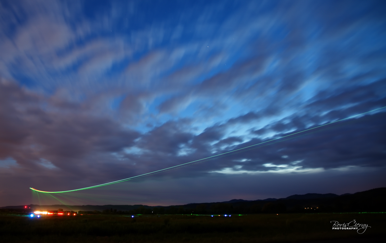 レーザーの耐久性を確認