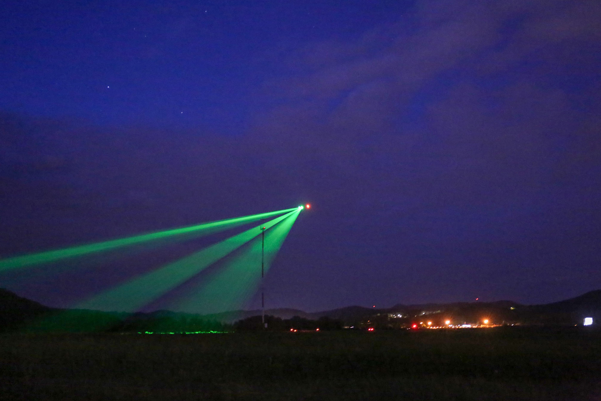 レーザーの耐久性を確認