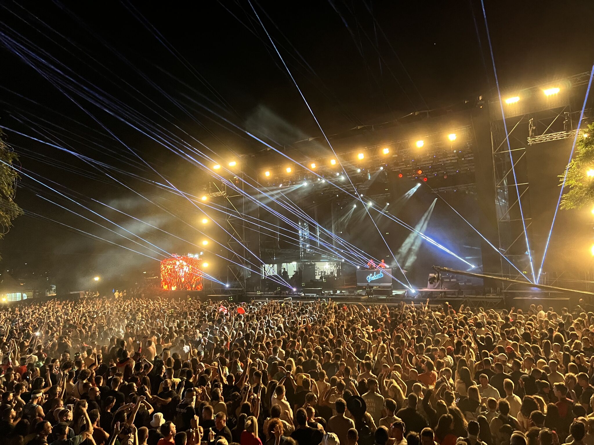 KVANT laser 音楽　フェスティバル