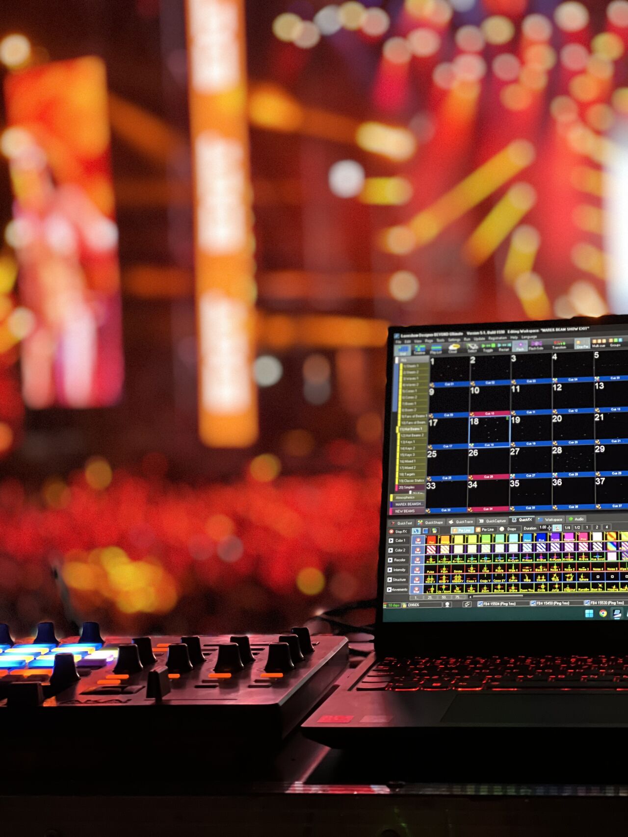 KVANT laser 音楽　フェスティバル