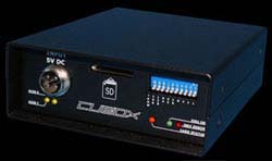 ILDAレーザーコントローラー cu box 前面