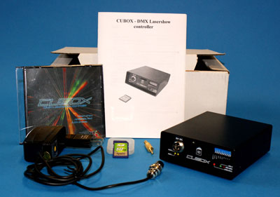 ILDAレーザーコントローラー cu box セット