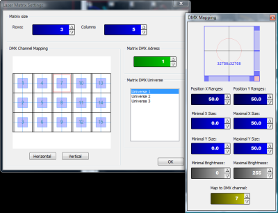 レーザーマトリクス lazermatrix fiesta セッティング