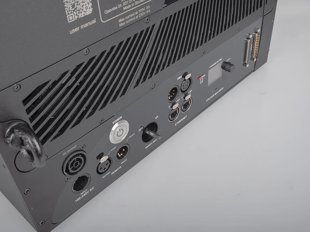 KVANT K35RGBS_Beambrush　35Wフルカラーレーザー　レーザーのビームを太くできる。